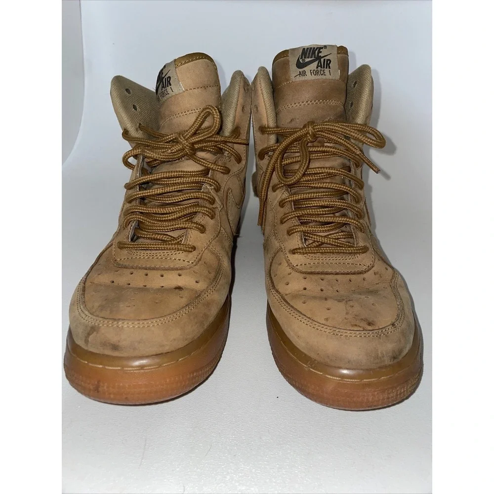 Nike Air Force 1 High 07 LV8 WB Flax Wheat 882096-200 Men's size‎ 8